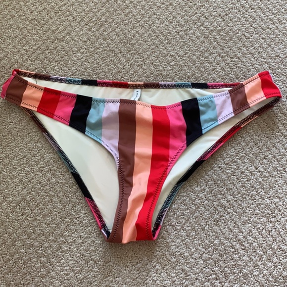 Solid & Striped Multi-Colored Bikini - Picture 4 of 4
